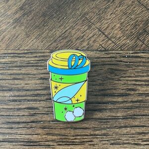 Disney Coffee Cup Pin Tinkerbell from mystery pin pack